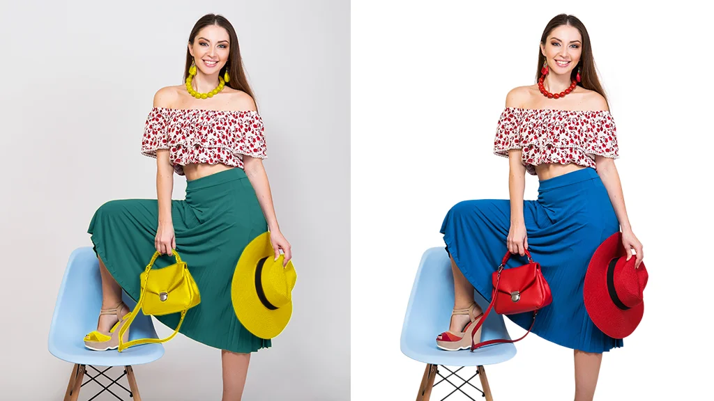 model color correction service